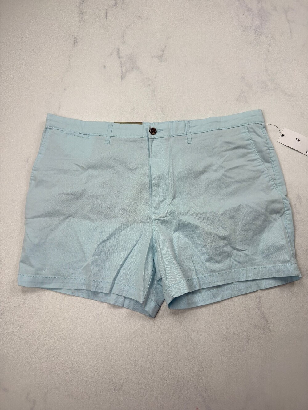 Goodfellow & Co Bermuda Shorts Light Blue 2010s Minimalist - Mens 42 NWT
